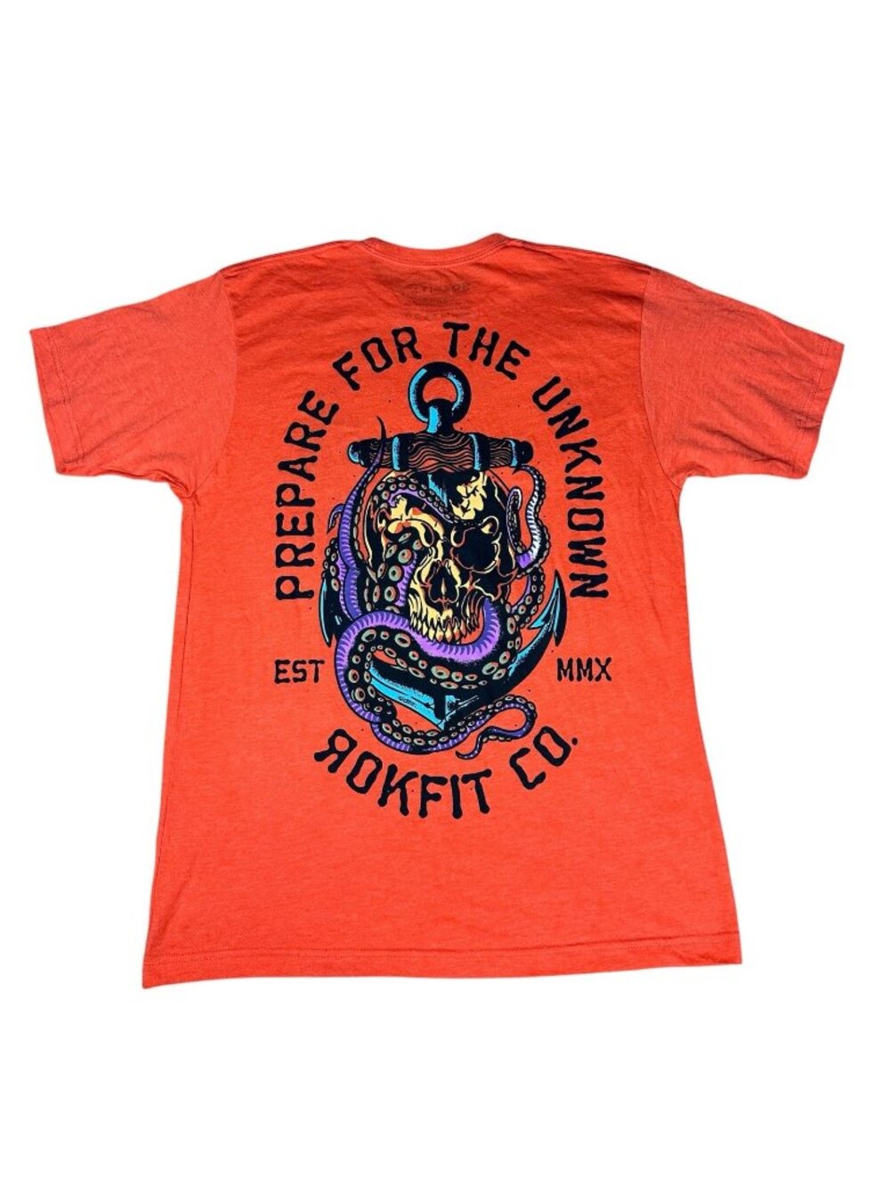 Rokfit Prepare For The Unknown  Active Tee Unisex Size Large T-Shirt NWOT